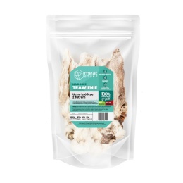 MEATSTUFF Ucho Królicze Z Futrem Gryzak Naturalny dla psa 5szt