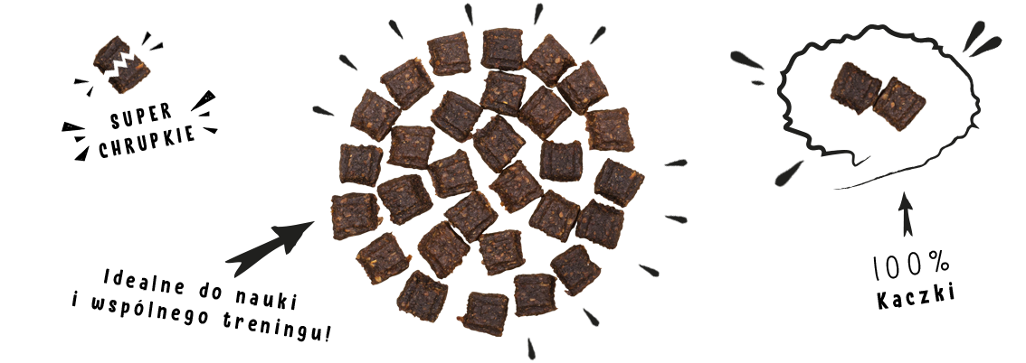 superchrupkie przysmaki CHUNKIES Kaczka paka zwierzaka